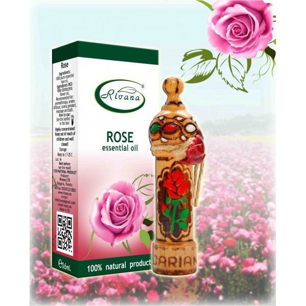 Rose - Rosa damascene - 100% Essential Oil.