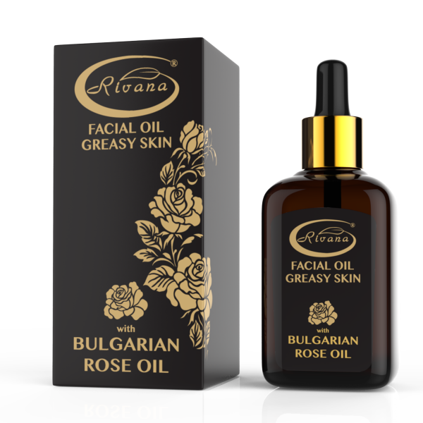 Facial oil with Bulgarian rose oil for Greasy skin