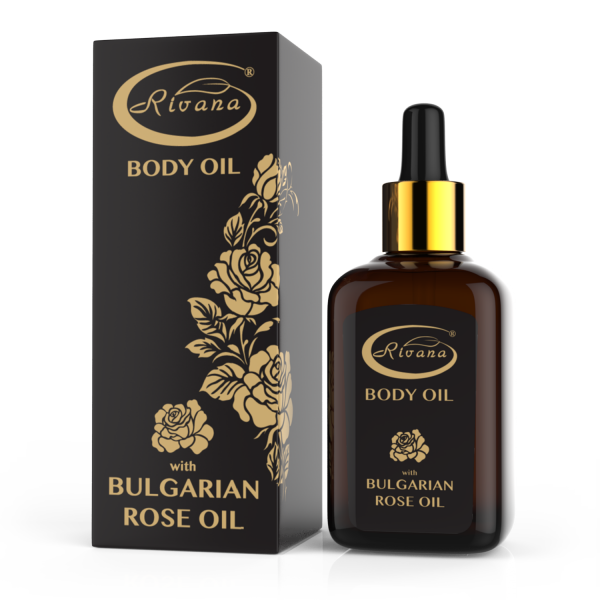 Body oil with Bulgarian rose oil